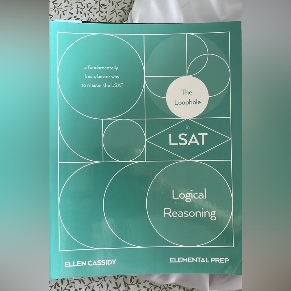 LSAT Prep Book Ellen Cassidy
